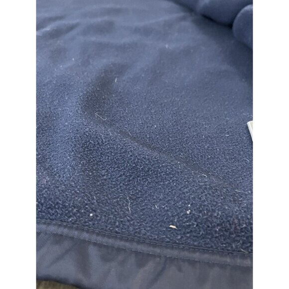 Vintage Nike Jacket Fleece Lined 90s Mens Large Blue White Swoosh - Picture 8 of 10